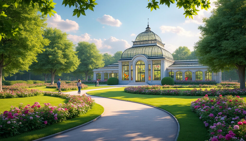 découvrez le burggarten à vienne, un parc historique emblématique avec sa magnifique serre à papillons, idéal pour une promenade paisible au cœur de la ville.