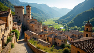 découvrez aínsa-sobrarbe, village médiéval d’aragon au cœur des pyrénées : patrimoine, ruelles pavées et paysages naturels exceptionnels vous attendent.