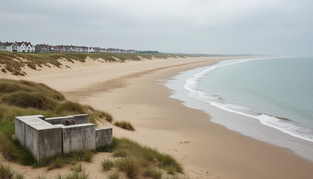 découvrez asnelles, station balnéaire de normandie : profitez de sa plage historique, entre détente en bord de mer et mémoire du débarquement.