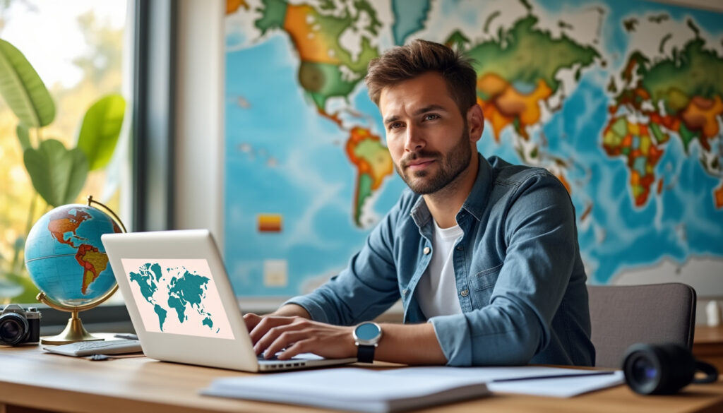 découvrez comment devenir agent de voyage à distance : formations, compétences et conseils pour trouver un emploi efficacement.