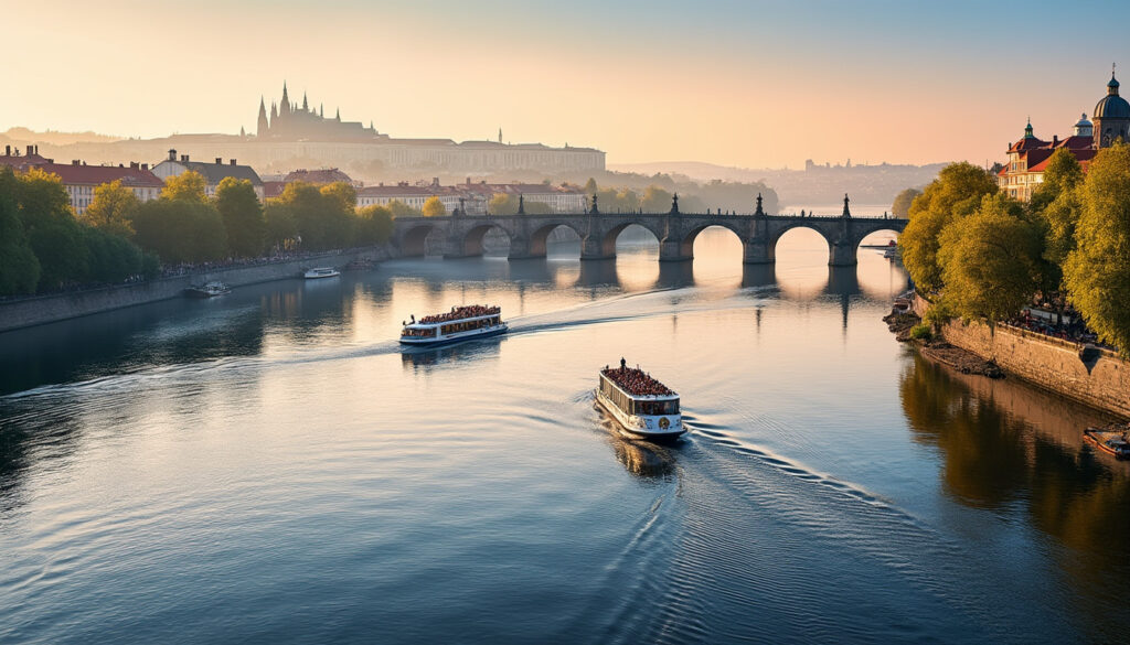 découvrez la vltava à prague, la plus longue rivière de tchéquie : ses ponts emblématiques, ses quais animés et les plus beaux points de vue sur la ville.