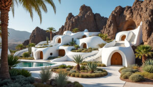 visitez le musée lagomar à lanzarote, explorez la maison d’omar sharif et flânez dans ses jardins, entre architecture spectaculaire et paysages volcaniques.
